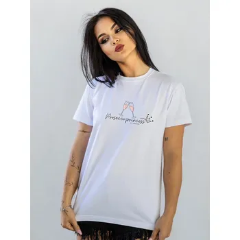 Dámské tričko Dámské tričko VSB PROSECCO PRINCESS bílé, VELIKOST M