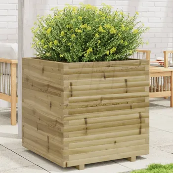 Truhlík vidaXL Zahradní truhlík 70 x 70 x 72,5 cm impregnované borové dřevo