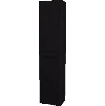 Koupelnový nábytek Koupelnová skříňka vysoká Devo Gloria 2.0 černá 40 x 172 x 33 cm GL2-S2DLE40-2-F97