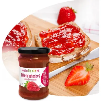 Keto dieta KetoFit Nízkosacharidový džem 275 g