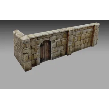 Plastikový model Royal Model 1/35 Wall section ruin