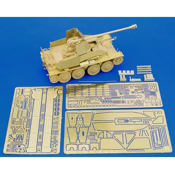 Plastikový model Royal Model 1/35 MARDER III auf Gw.,38(t) (for Tamiya kit)