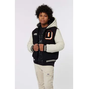 Chlapecká bunda Dětská bunda ze směsi vlny Dkny D60204.162.174 černá 99X, vel. 162