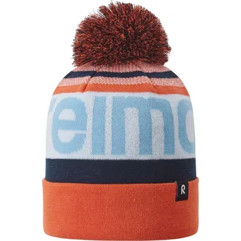 Čepice REIMA Dětská zimní čepice Taasko Red Orange Velikost (od výrobce): 52/54