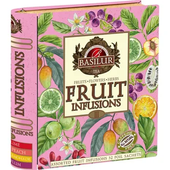BASILUR Fruit Infusions Book Assorted Vol. III plech 32x2g