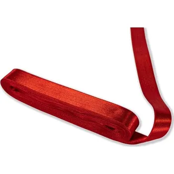 Stuha Stuha satén oboulící 20mm ČERVENÁ 14520 - Červená, 20mm