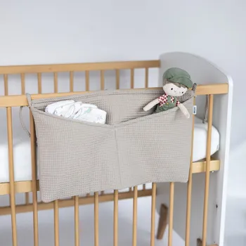 Příslušenství pro dětskou postel a kolébku Tulimese Kapsář vaflový béžový
