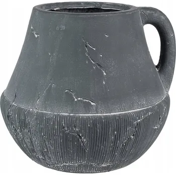 Květináč Obal Na Květináč 17 x 19 cm beton šedý