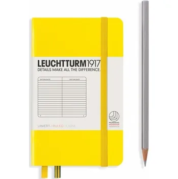Blok Zápisník Lemon, Pocket, 187 p., linkovaný