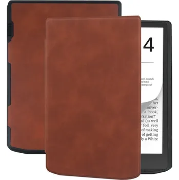 Pouzdro na tablet VSECHNONAMOBIL 75338 SOFT Zaklápěcí pouzdro Pocketbook InkPad 4 743G / InkPad Color 3 743K3 / InkPad Color 2 743 hnědé