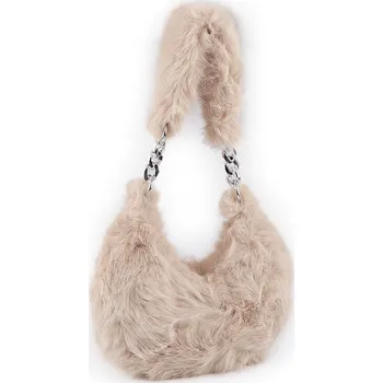 Kabelka Kožešinová kabelka 30x26 cm