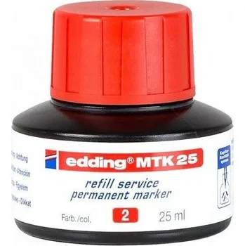 Edding Inkoust MTK 25ml - červený