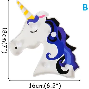 Samolepící dekorace Unicorn (Jednorožci) LED lampa, noční světlo - Jednorožec (4 varianty) Varianta: B