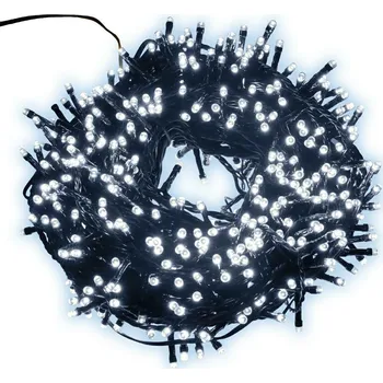 Vánoční dekorace Kontrast Vánoční řetěz Berny 500LED venkovní/vnitřní studeně bílé