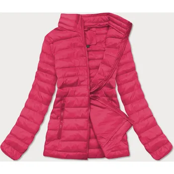 Lehká růžová dámská prošívaná bunda (20311-266) odstíny růžové S (36)