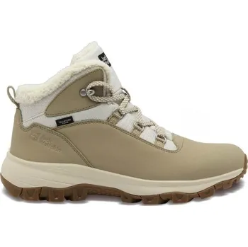Dámská zimní obuv Dámské zimní obuv Jack Wolfskin EVERQUEST TEXAPORE MID W 36 Béžová, Bílá