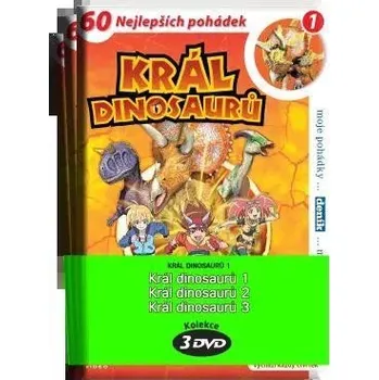 DVD film Král dinosaurů 01 - 3 DVD pack