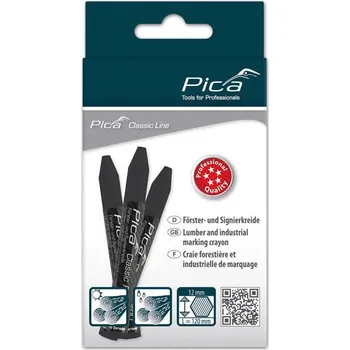 PICA křídový značkovač univerzální černý