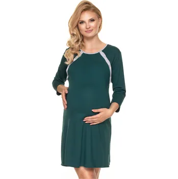 Dámská noční košile PeeKaBoo Dámská těhotenská noční košile Frightening tmavě zelená L/XL