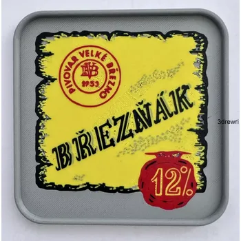 Podtácek Pivní tácek Velké Březno 12 (Pivní tácek)