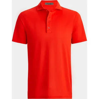 Koření G/FORE polo Rib Gusset - červené: Pánské S