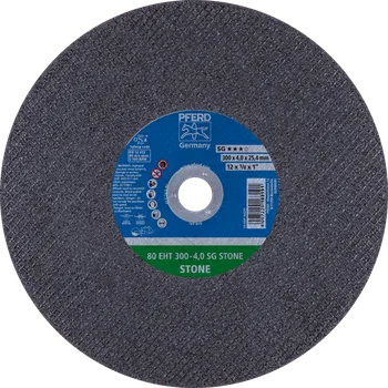 Řezný kotouč Pferd 61629325 | Řezný kotouč 300 x 4,0 x 25,4 mm, SG STONE