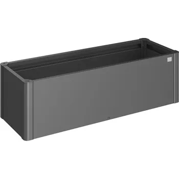 Vyvýšený záhon Zvýšený truhlík Biohort Belvedere MINI- výška 45 cm- tmavě šedý- různé délky a tvary Velikost: 150x50 B149116