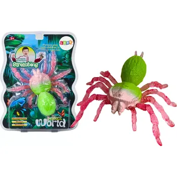 Figurka Roztažitelná figurka pavouka – zelená