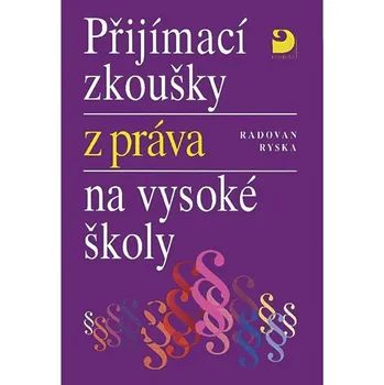 Přijímací zkoušky z práva na VŠ