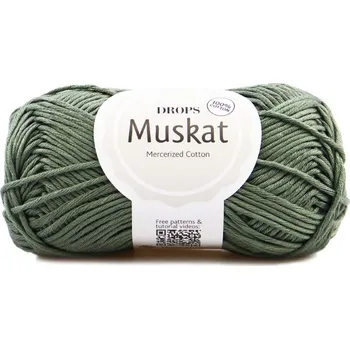 Příze Drops Muskat 90 zelený mech