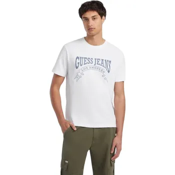 Dámské tričko GUESS GJ SS CN REG BANNER M4YI49K8FQ4 G011 L Velikost: XL