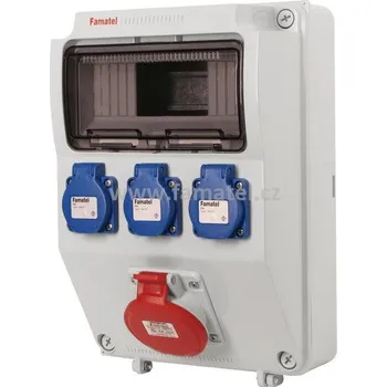 Rozvaděč Famatel v200 - ZSF30100000.V /3958 Zás.skříň IP44 pouze vydrátovaná
