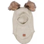 Mikk-Line Mikk - Line kojenecká vlněná merino kukla 50036 - Melange Offwhite Velikost: 74/80 95% Merino vlna