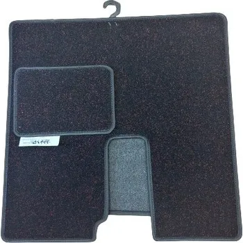 autokoberec Koberce textilní pro MAN TGX, černo-červená barva