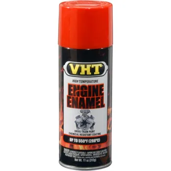 Samolepicí dekorace na vozidlo VHT Engine Enamel barva na motory do teploty až 288°C, barva: oranžová Chevy Orange