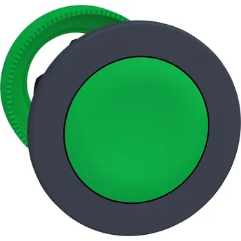 Stykač Schneider Electric ZB5FA3 Zapuštěné provedení, Ovládací hlavice, Zelená, Lícující