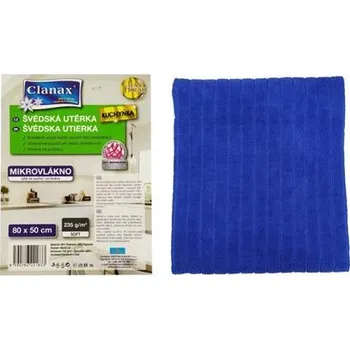 Utěrka Švédská utěrka KUCHYŇKA 80x50cm, 235g/m2, modrá