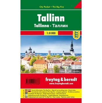 PL 101 CP Tallin 1:8 000 / kapesní plán města