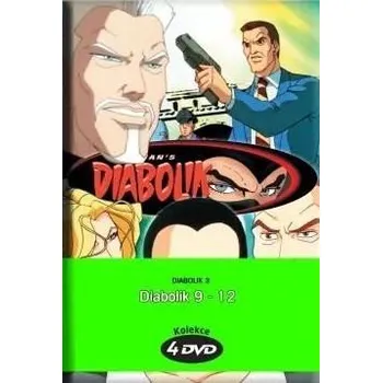DVD film Diabolik 03 - 4 DVD pack