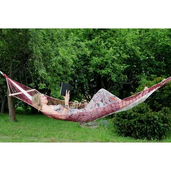 Houpací síť Houpací síť - Délka 2,10m,,bez výstuhy,3 mm PP,barevná