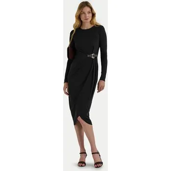Oblečení a móda LAUREN RALPH LAUREN Každodenní šaty 250951397001 Hnědá Slim Fit 2