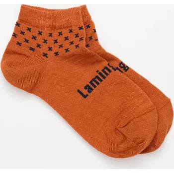 Pánské ponožky Nízké pánské merino ponožky oranžové Harvest Lamington Velikost: 45-48