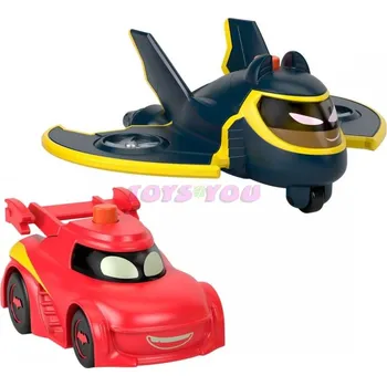 Fisher-Price Batwheels se světly Redbird a Batwing sada 2 vozidla HML26 (Věk 3+)
