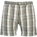pánské šortky kraťasy PIERRE CARDIN - CHAR/KHAKI CHECK - XL (Pierre Cardin YD Chck Sht)