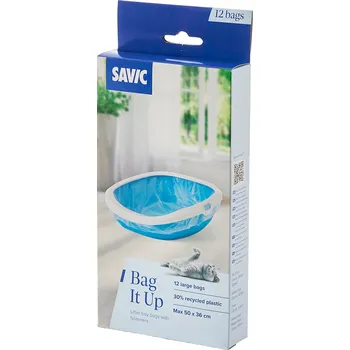 Toaleta pro kočku 3x12ks Savic Bag it Up Litter Tray Bags Large