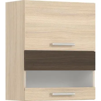 Kuchyňská linka RUTHIN, horní vitrína G60W, rijeka světlá + PROVĚŘENO zákazníky + vyzvednutí ZDARMA