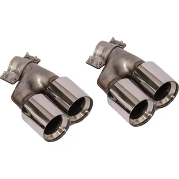 Koncovka výfuku Koncovky výfuku na BMW 5 - G30/G31 - předface - chrom lesk