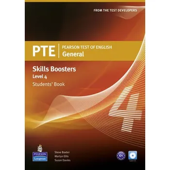 Anglický jazyk Pearson Test of English General Skills Booster 4 Students' Book w/ CD Pack
