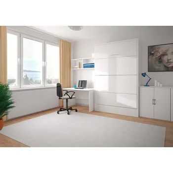 Postel Nabytekmorava Sklápěcí postel VS 21054, 200 x 140cm barva lamina: bílá