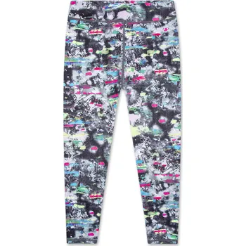 Dívčí funkční legíny - Wolf T2493B, šedá / žíhání Barva: Šedá, Velikost: 152